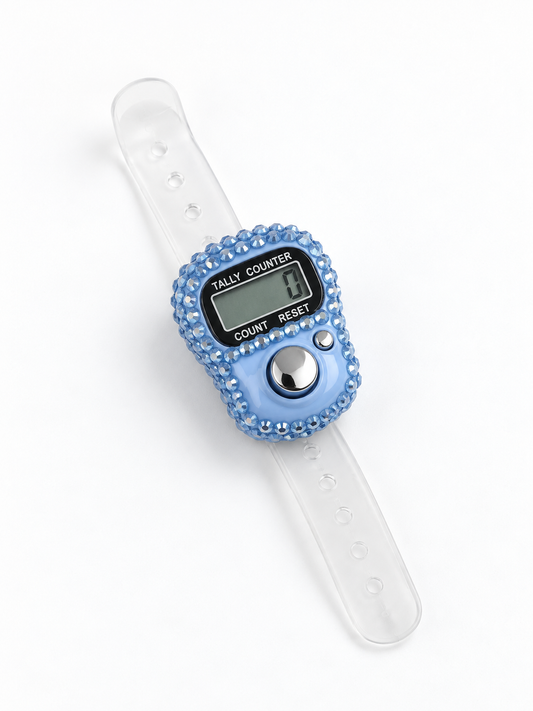Rhinestone Digital Tasbih Counter-Pack of 1
