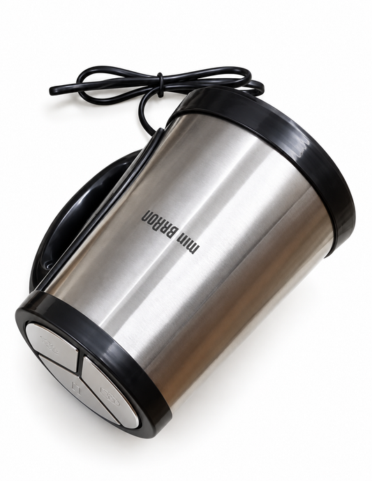 Mini BRAON Electric Food Processor – Stainless Steel Multi-Purpose Chopper, 2L