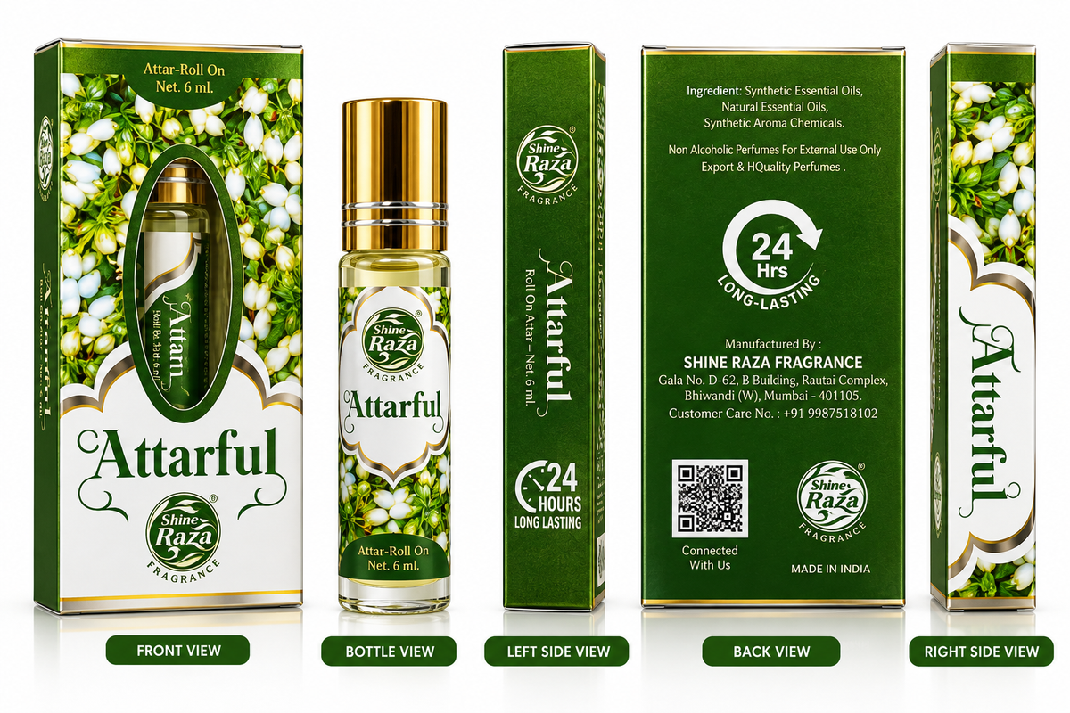 Attarful – Long-Lasting Non-Alcoholic Attar