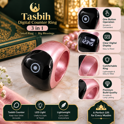 Bei Qi S8pro Smart Tasbih Ring | ZiqrKart