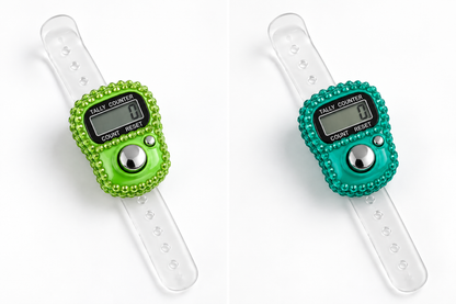 Rhinestone Digital Tasbih Counter-Pack of 1