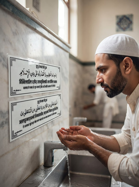wazu dua - hinid