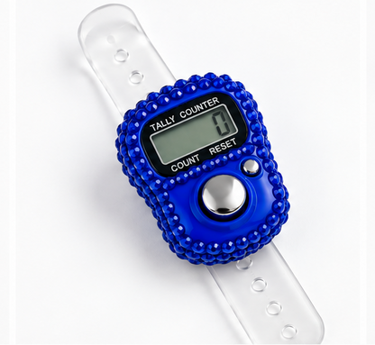 Rhinestone Digital Tasbih Counter-Pack of 1