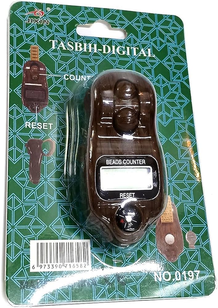 Digital Finger Tally Counter with Adjustable Ring Strap
