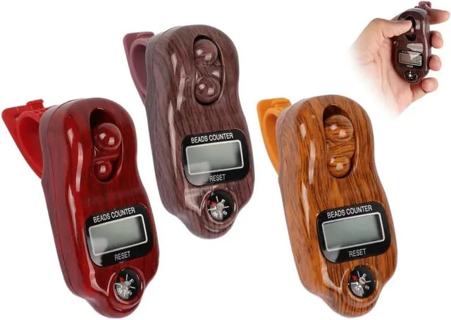 Digital Finger Tally Counter with Adjustable Ring Strap